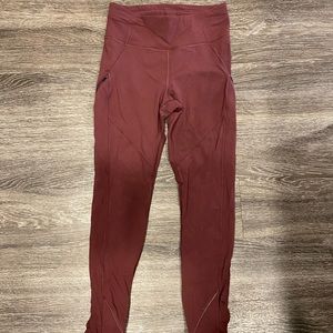 LuluLemon Fast & Free Leggings - Size 6